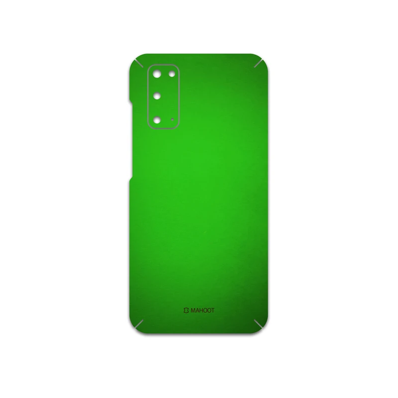 برچسب پوششی ماهوت مدل Metallic-Green مناسب برای گوشی موبایل سامسونگ Galaxy S20