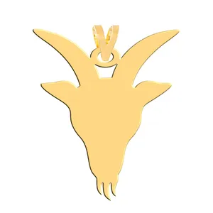 آویز گردنبند طلا 18 عیار زنانه فرشته مدل بز  WNL-000418