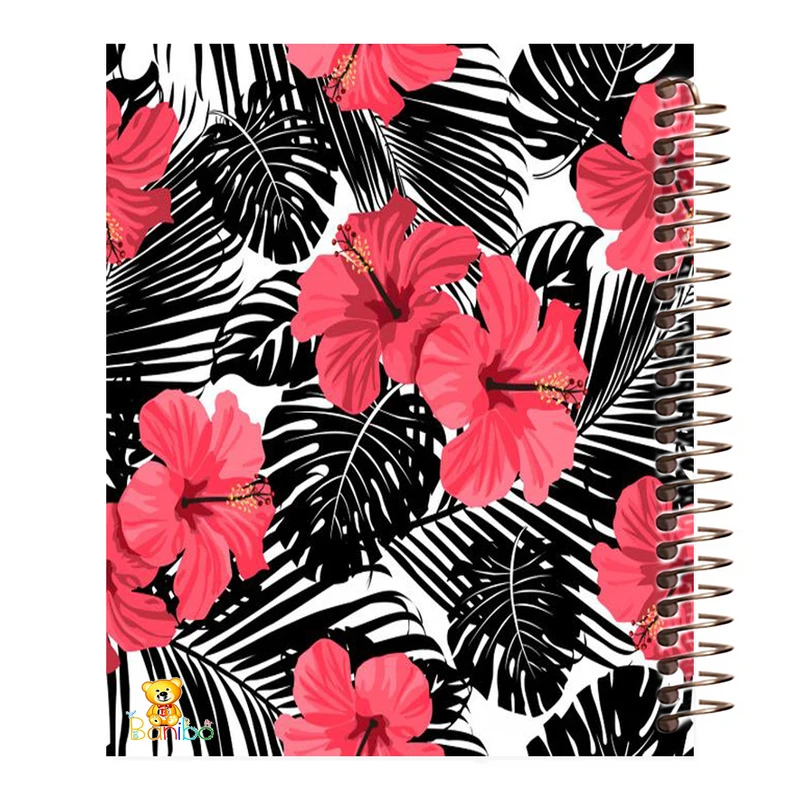 دفتر نقاشی 50 برگ بانیبو مدل گل کد 328