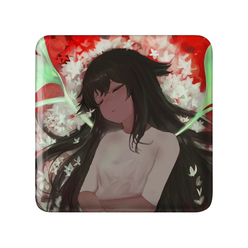 مگنت خندالو طرح بازی آواز سایا (Saya no Uta) مدل مربعی کد 35342