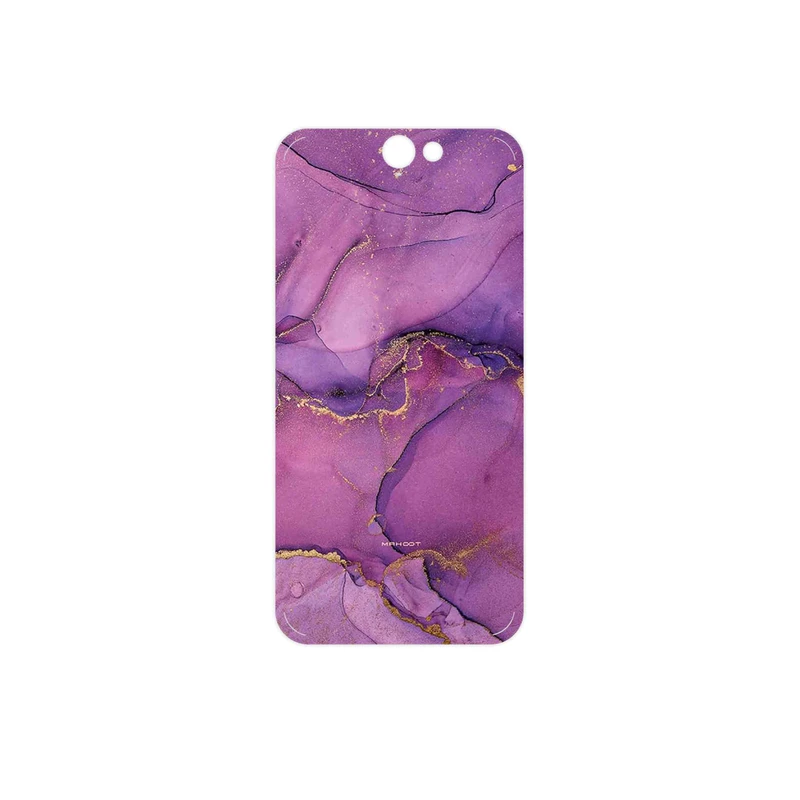 برچسب پوششی ماهوت مدل Purple Marble مناسب برای گوشی موبایل اچ تی سی One A9