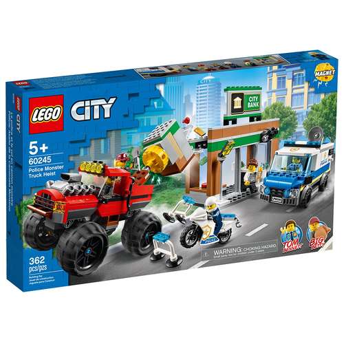 لگو سری City مدل Police Monster Truck Heist 60245