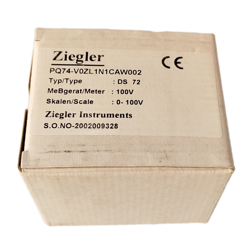 ولت متر 0 تا 100 زیگلر مدل DS72