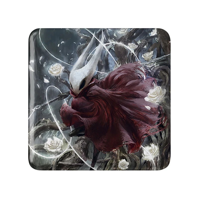 مگنت خندالو طرح بازی هالو نایت (Hollow Knight) مدل مربعی کد 32954