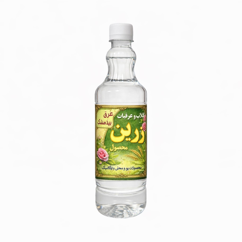 عرق بیدمشک زرین محصول - 1 لیتر