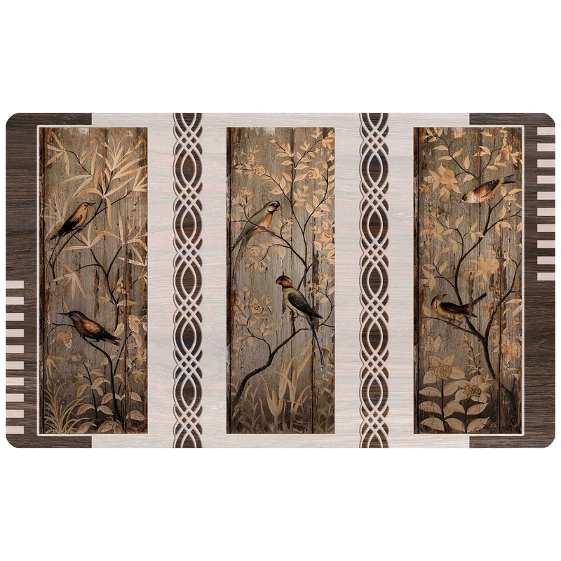  پادری طرح شکوفه گل کد m/516 کیچن سایز 46×76 سانتی متر 