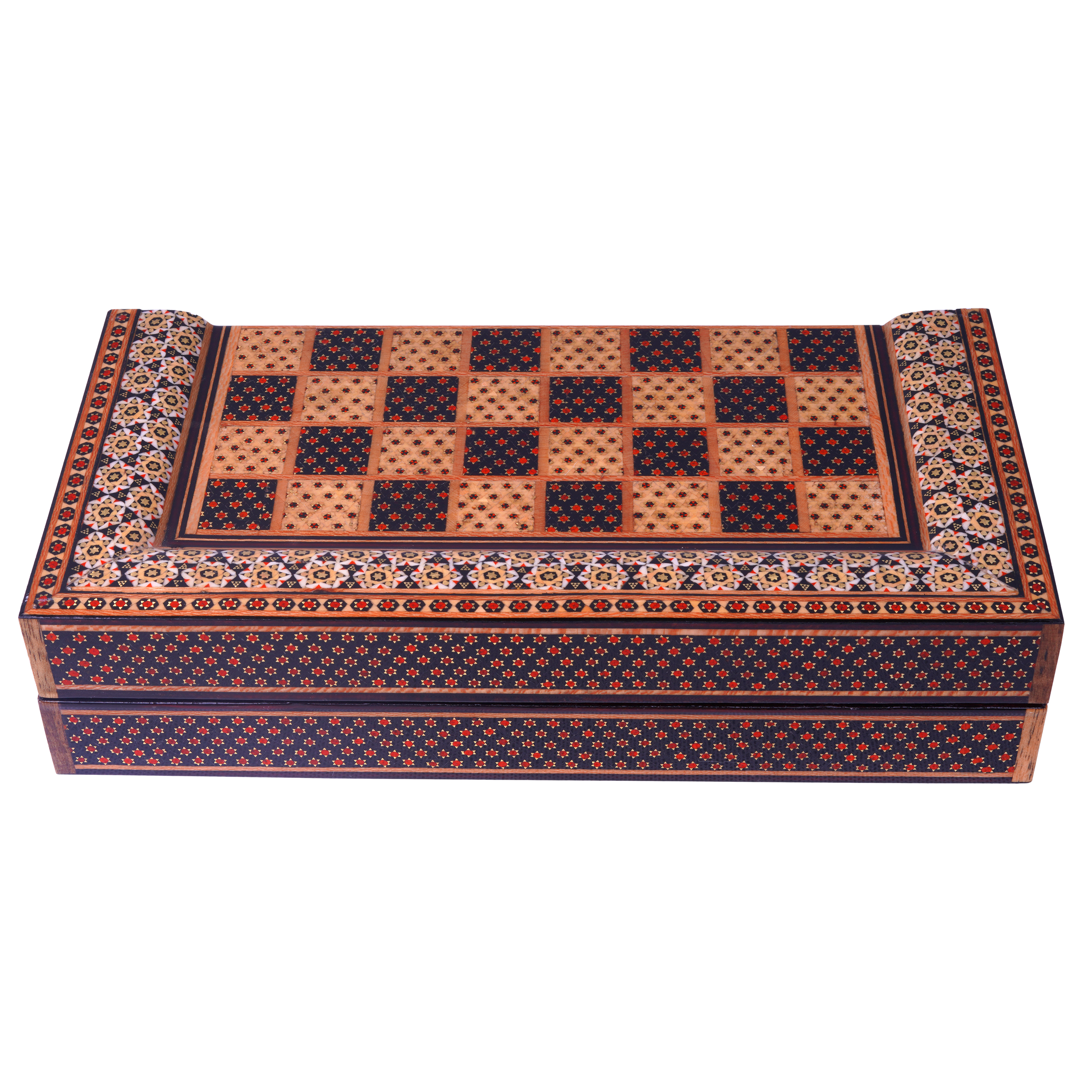 Inlay handicraft chessboard, column Model, code 110