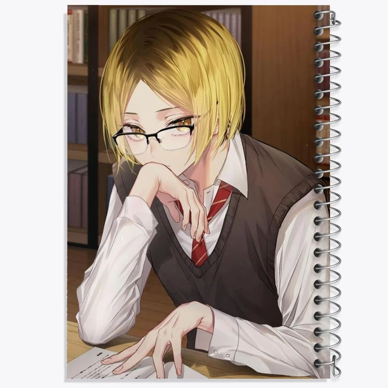 دفتر مشق 50 برگ خندالو مدل کوزومه کنما انیمه هایکیو Haikyu کد 17761