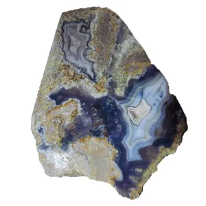 سنگ راف عقیق مدل دودی سلیمانی  کد k 730