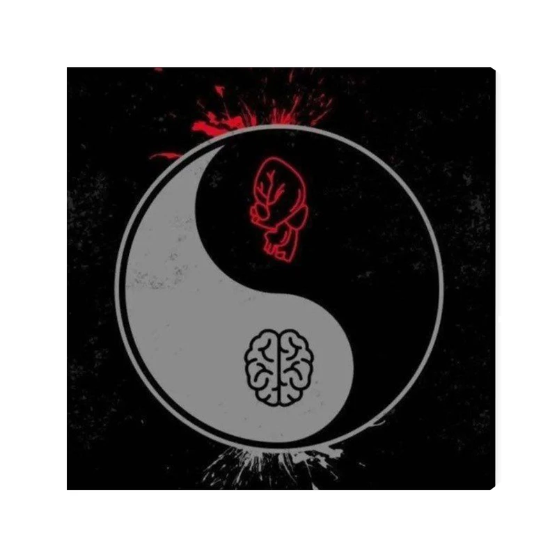 تابلو شاسی عرش مدل فانتزی یین و یانگ کد As5471