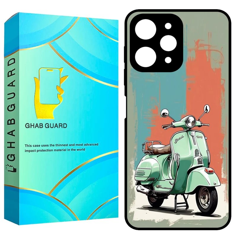 کاور قاب گارد طرح وسپا مدل GCHPR12 مناسب برای گوشی موبایل شیائومی Redmi 12 4G / Redmi 12 5G / Poco M6 Pro 5G 