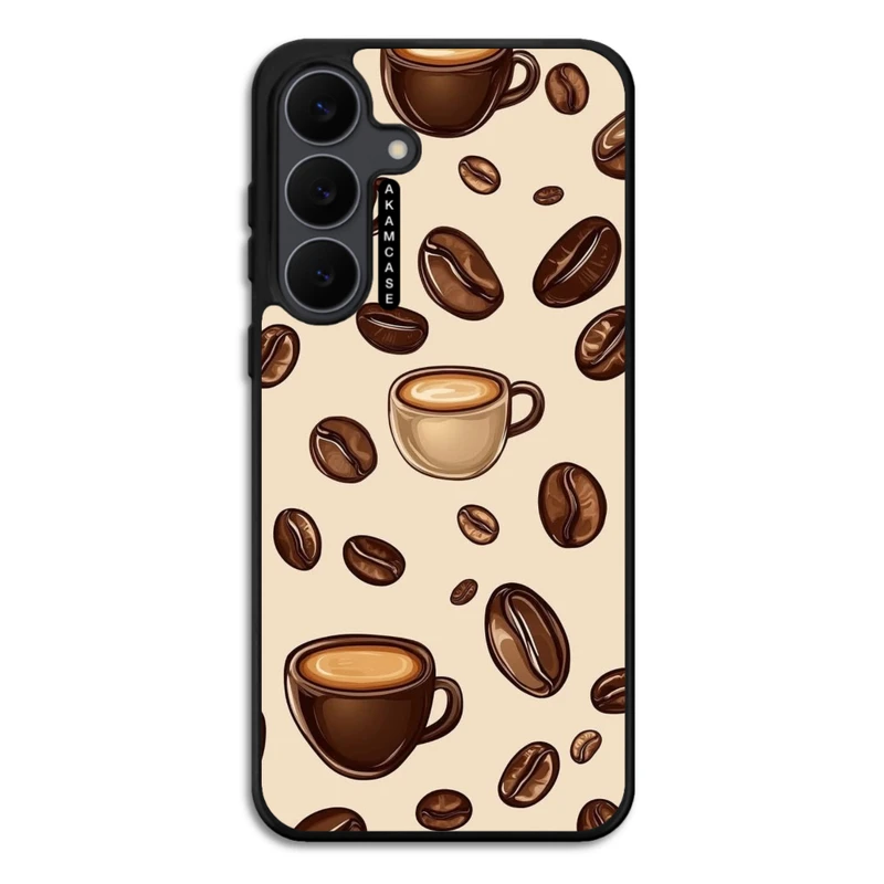 کاور آکام مدل AMC-WSGS25FE-COFFEE-10 مناسب برای گوشی موبایل سامسونگ Galaxy S25 FE