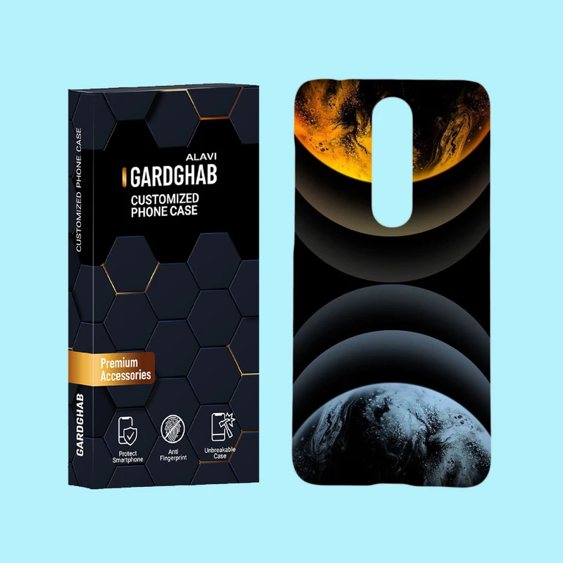 کاور گارد قاب علوی مدل هنری مناسب برای گوشی موبایل نوکیا 5.1 Plus