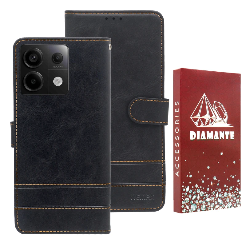 کیف کلاسوری دیامانته مدل Remax Ros مناسب برای گوشی موبایل شیائومی Redmi Note 13 4G