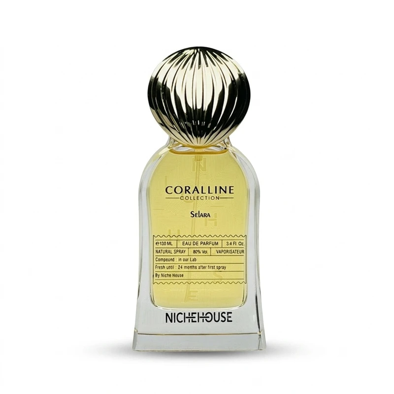 ادوپرفیوم زنانه نیش هاوس مدل Coralline Collection SELARA  با رایحه خنک حجم 100 میلی‌لیتر