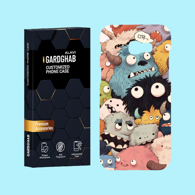 کاور گارد قاب علوی مدل کارتونی و انیمه مناسب برای گوشی موبایل سامسونگ Galaxy A5 2017 / A520