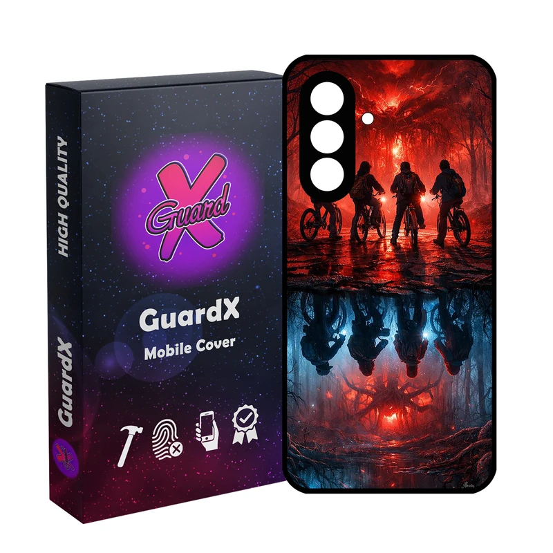 کاور گارد ایکس طرح Stranger Things مدل 10914 مناسب برای گوشی موبایل سامسونگ Galaxy S24 FE