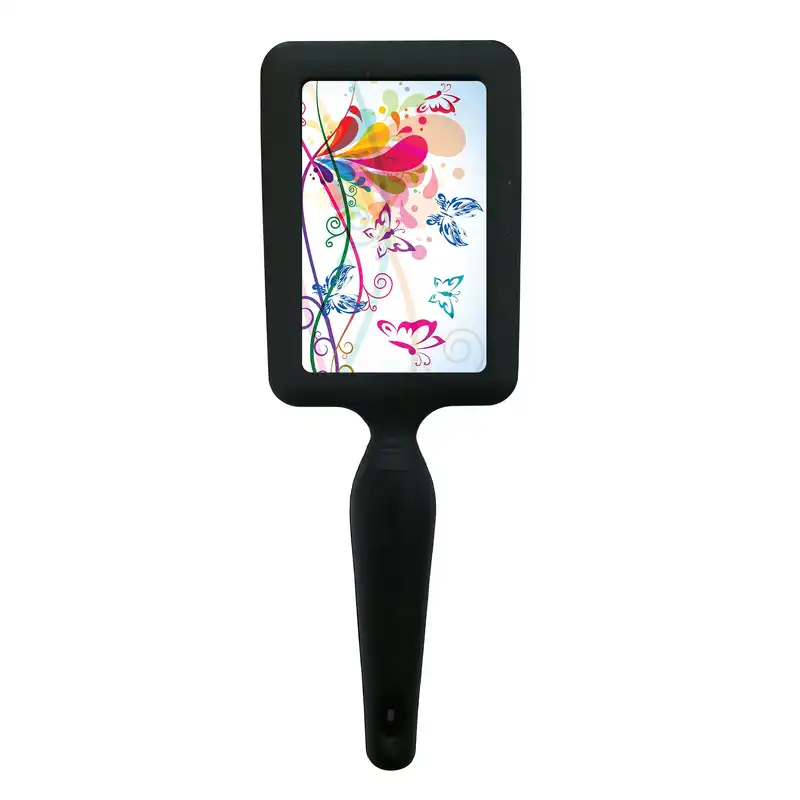 برس مو طرح انتزاعی گل و پروانه مدل B1105