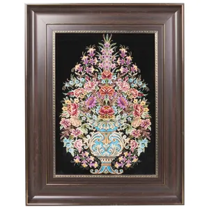 تابلو فرش دستباف سی پرشیا مدل گلدانی کد 902720