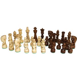 نقد و بررسی مهره شطرنج مدل چوبی فانتزی کد E03 توسط خریداران