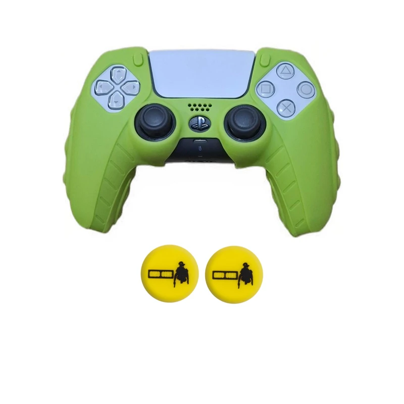 محافظ دسته بازی پلی استیشن5 مدل Strong77 به‌ همراه روکش آنالوگ بسته دو عددی 
