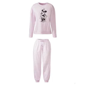 ست تی شرت آستین بلند و شلوار راحتی زنانه مدل 20394280