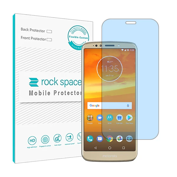 محافظ صفحه نمایش آنتی بلو راک اسپیس مدل HyBLU مناسب برای گوشی موبایل موتورولا Moto E5 Plus