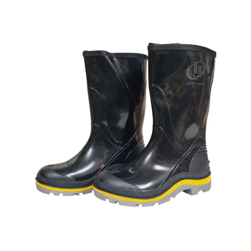 چکمه ایمنی لبخند مدل البرز ساق کوتاه کد 0033