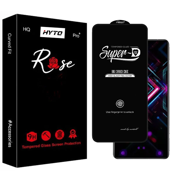 محافظ صفحه نمایش هیتو مدل Rose SuperD Shield مناسب برای گوشی موبایل شیائومی poco F3 gt / k40 Gaming