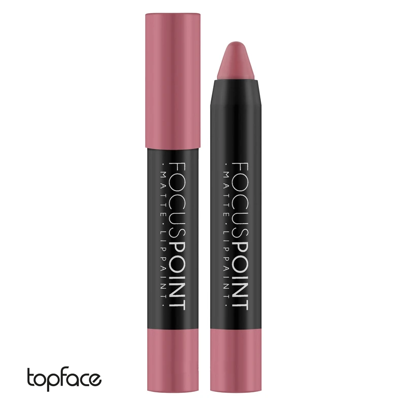 عکس شماره 3 : رژ لب مدادی تاپ فیس مدل matte سری focus point شماره 009