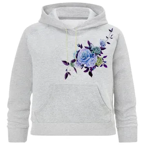 هودی دخترانه مدل M 377 گل