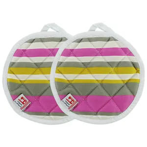 دستگیره منسوجات خسروشاهی برتر مدل  گرد کد DGM114 بسته 2 عددی