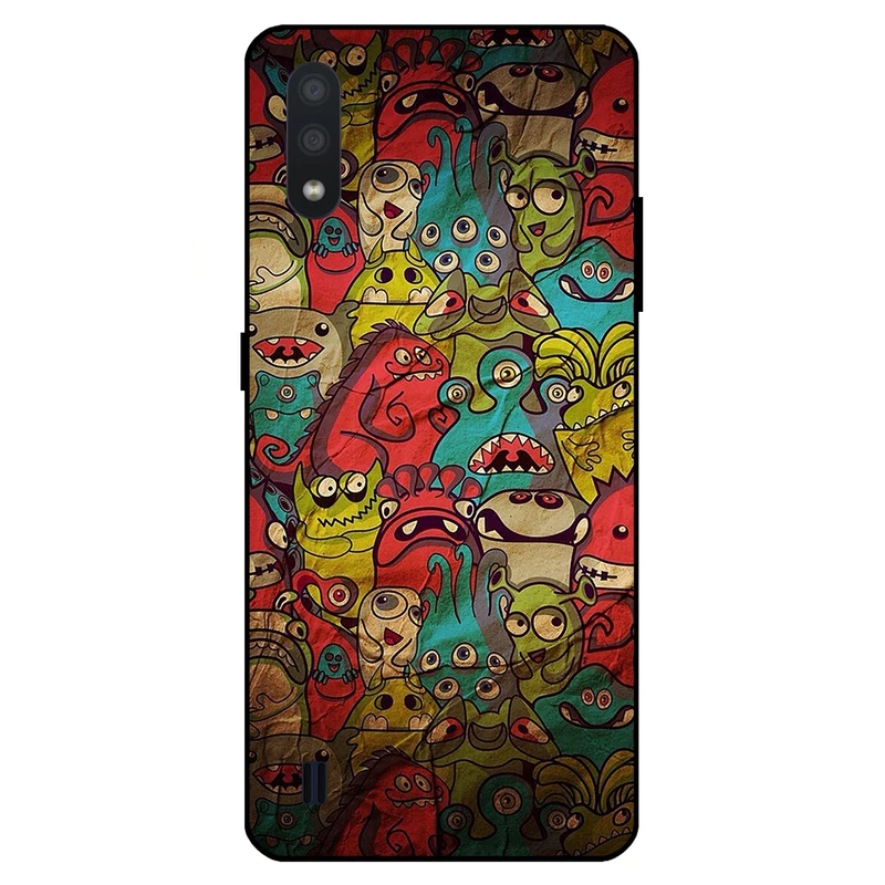 کاور مگافون کد 0101 مناسب برای گوشی موبایل سامسونگ Galaxy A01