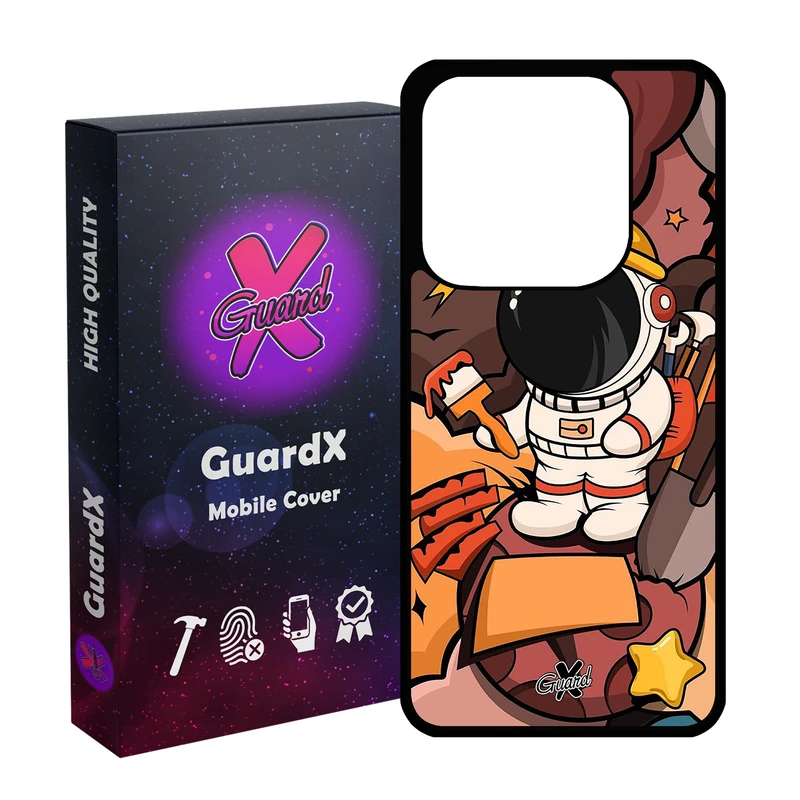 کاور گارد ایکس طرح فضانورد مدل 10394 مناسب برای گوشی موبایل شیائومی Redmi Note 14 4G