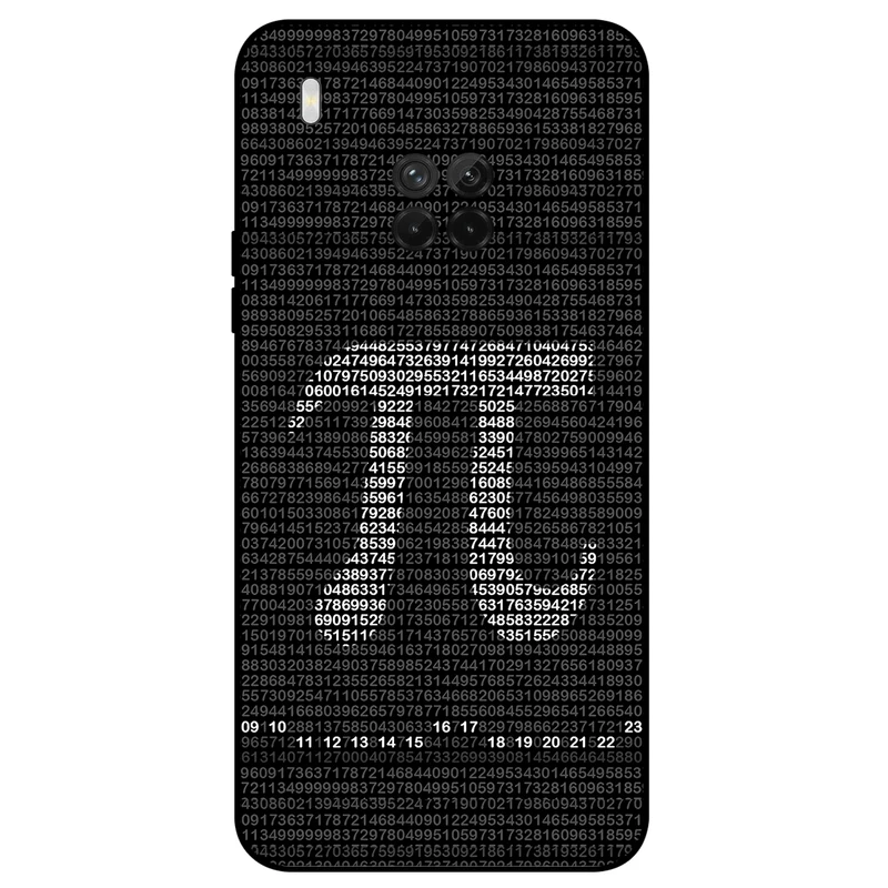 کاور مگافون طرح عدد پی مدل 7240 مناسب برای گوشی موبایل هوآوی Y9A 2020