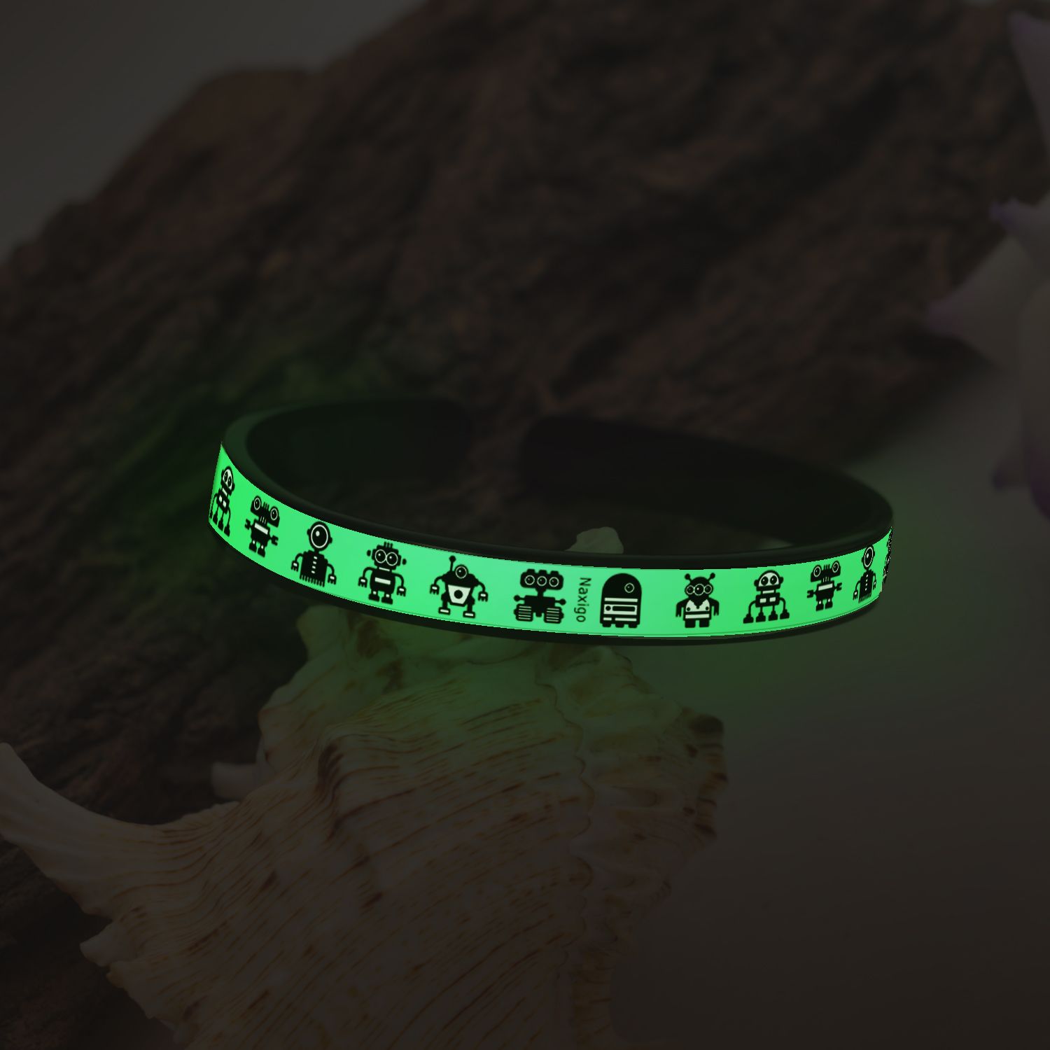 دستبند ناکسیگو طرح رباتیک مدل BR5490 -  - 2