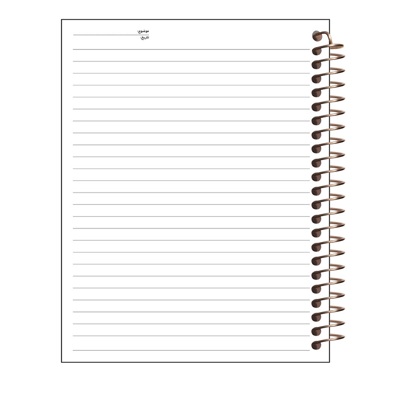 دفتر مشق 80 برگ طرح دخترانه مدل فانتزی کد J526