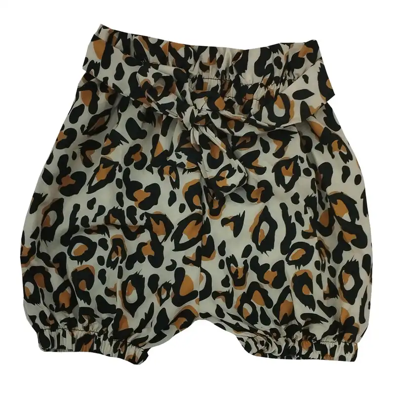 ست 3 تکه لباس نوزادی مدل پلنگی