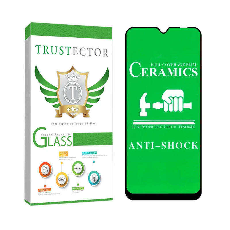 محافظ صفحه نمایش تراستکتور مدل CERCLRT مناسب برای گوشی موبایل شیائومی  Redmi 10C / Redmi 10 India / Redmi 10 Power / Redmi 12C / Poco C55 / Redmi A3