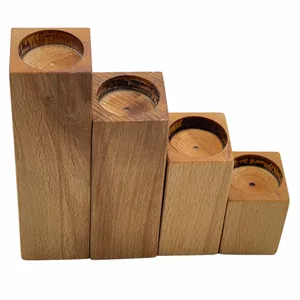 جاشمعی مدل Wood4 مجموعه 4 عددی