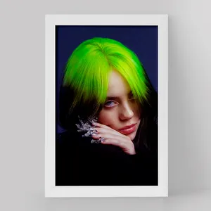 تابلو خندالو مدل بیلی آیلیش Billie Eilish کد 19127