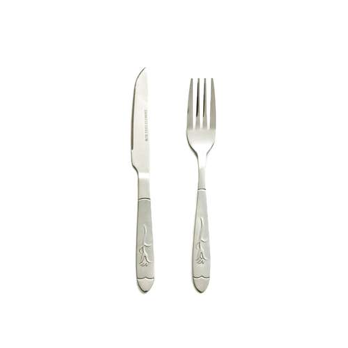 ست کارد و چنگال میوه خوری 12 پارچه سوپرلایف مدل میخک