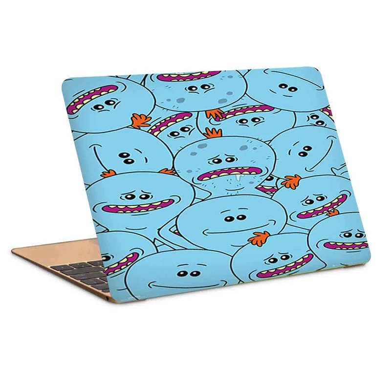 استیکر لپ تاپ طرح mr meeseeks 9کد c-697مناسب برای لپ تاپ 15.6 اینچ