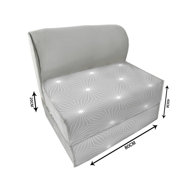 مبل تختخواب شو یک نفره نوپه هوم مدل پترن هندسی P1024