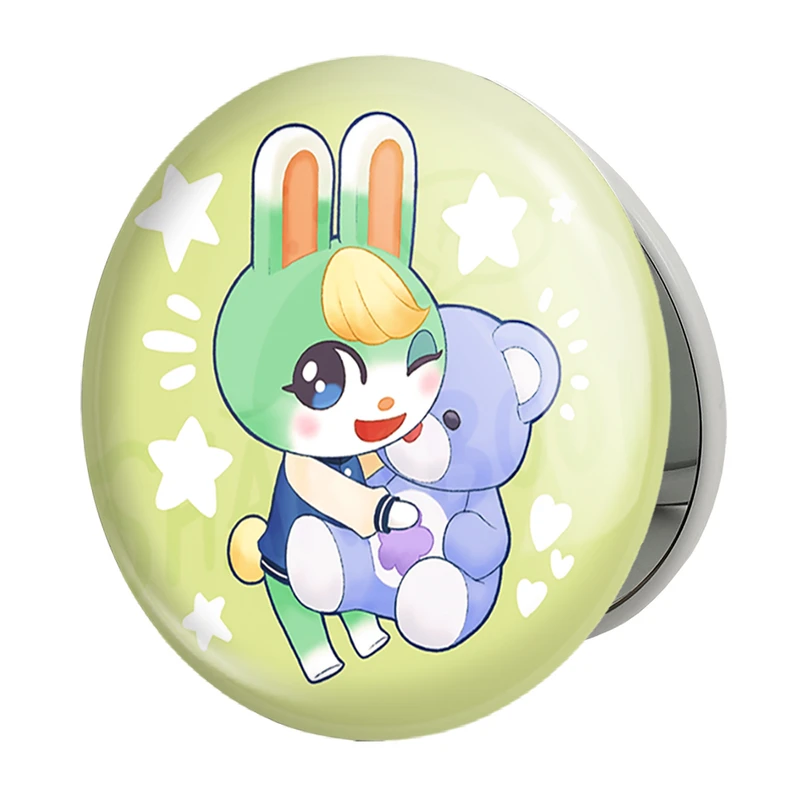 آینه جیبی خندالو طرح بازی انیمال کراسینگ (Animal Crossing) مدل تاشو کد 32633