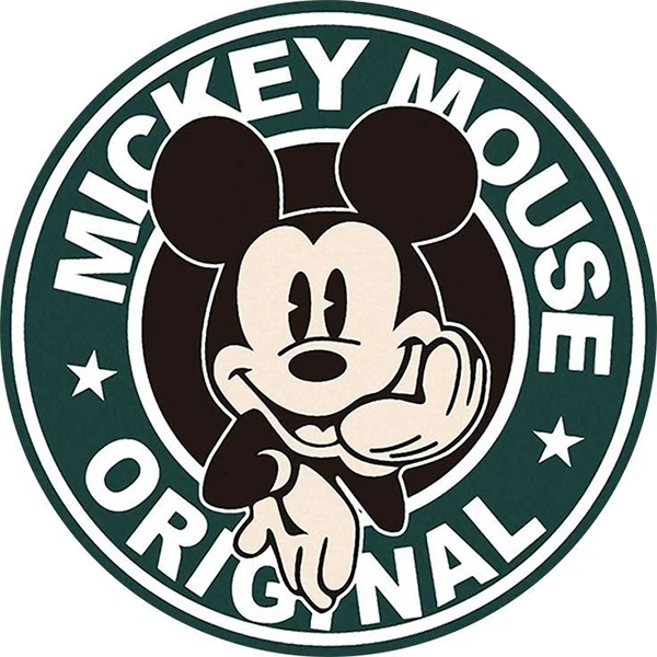 استیکر پارچه و لباس پاد آفرین طرح میکی موس کد 1595