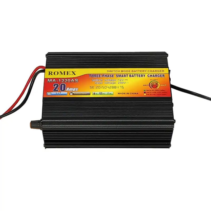 شارژر باتری خودرو رومکس مدل MA-1220AS
