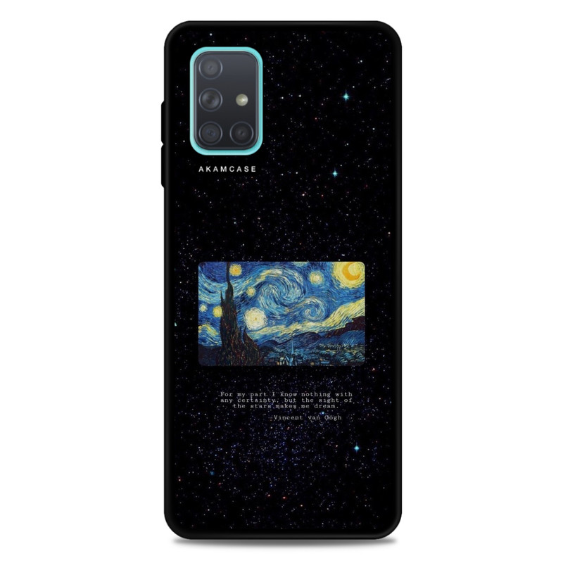 کاور آکام مدل AMC-WSGA71-VANGOGH-4 مناسب برای گوشی موبایل سامسونگ Galaxy A71