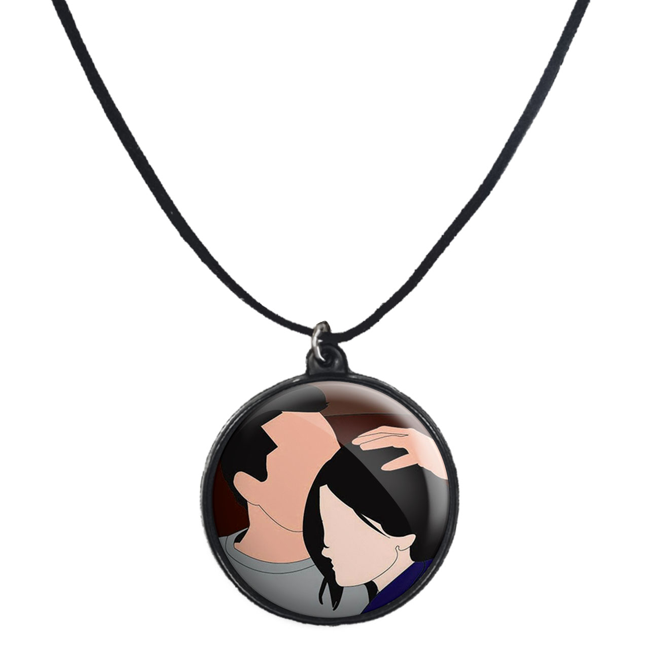 گردنبند پرمانه طرح فرندز کد pmb.18896 مدل دو طرفه