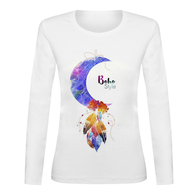 تی شرت آستین بلند زنانه مدل STB001_05014